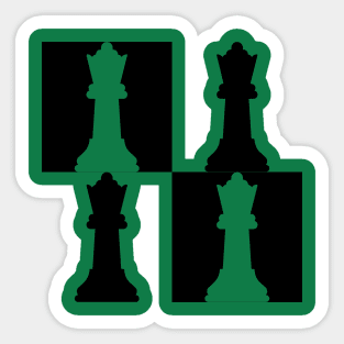 Chess queen Sticker